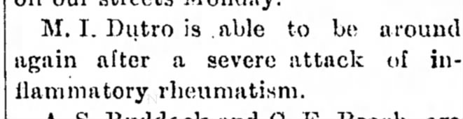 1902 - MI Dutro - inflammatory rheumatism