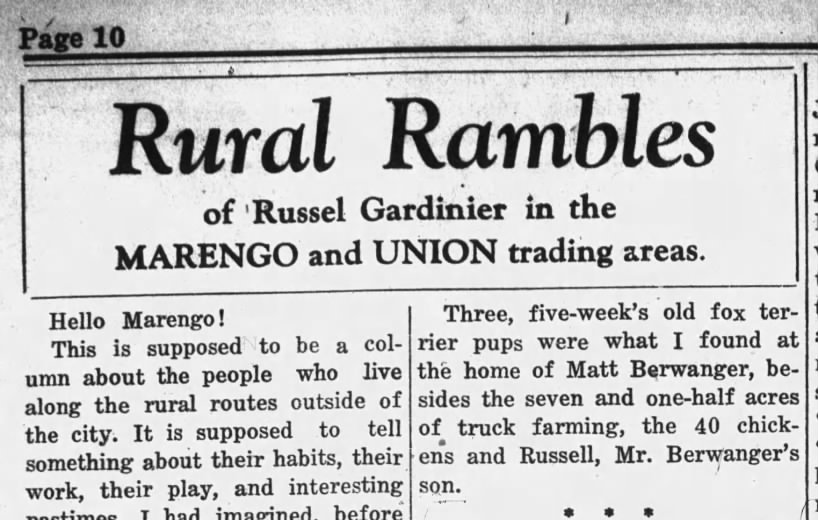 Marengo Republican-News (Marengo, IL)  7 July 1938 - Berwanger
