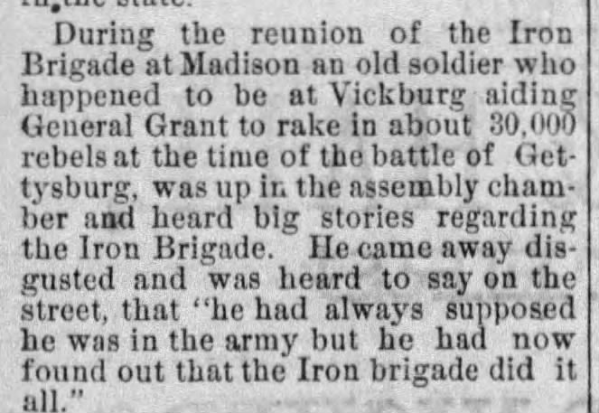 Iron Brigade 1885 story