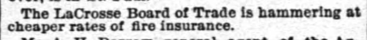 1894 Board Working on Reducing Fire Insurance