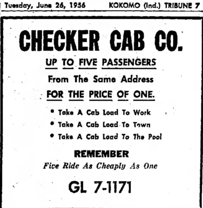 Checker Cab-1956