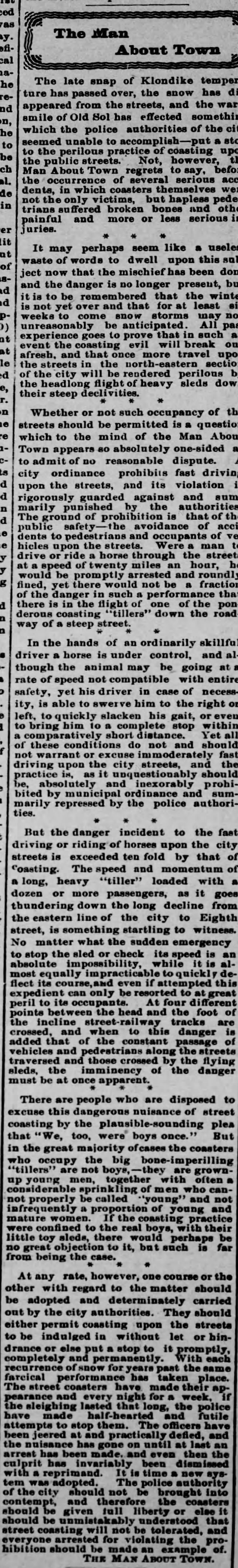 1898 editorial on tillers