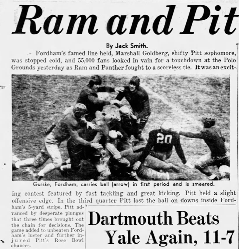 Ram and Pitt Tie, 0–0