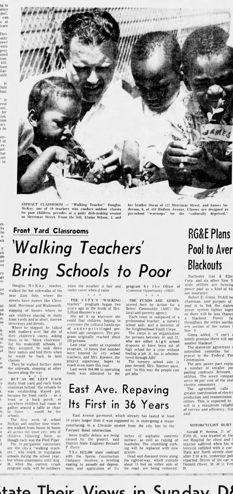 Walking Teacher Program
Lillian Roemer   7/28/1966