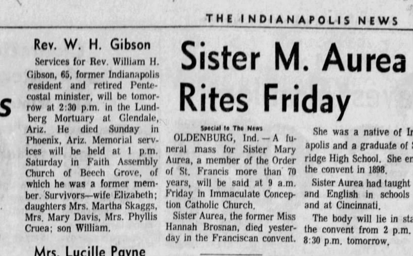 William Gibson obit-Indianapolis News-2 Jun 1971