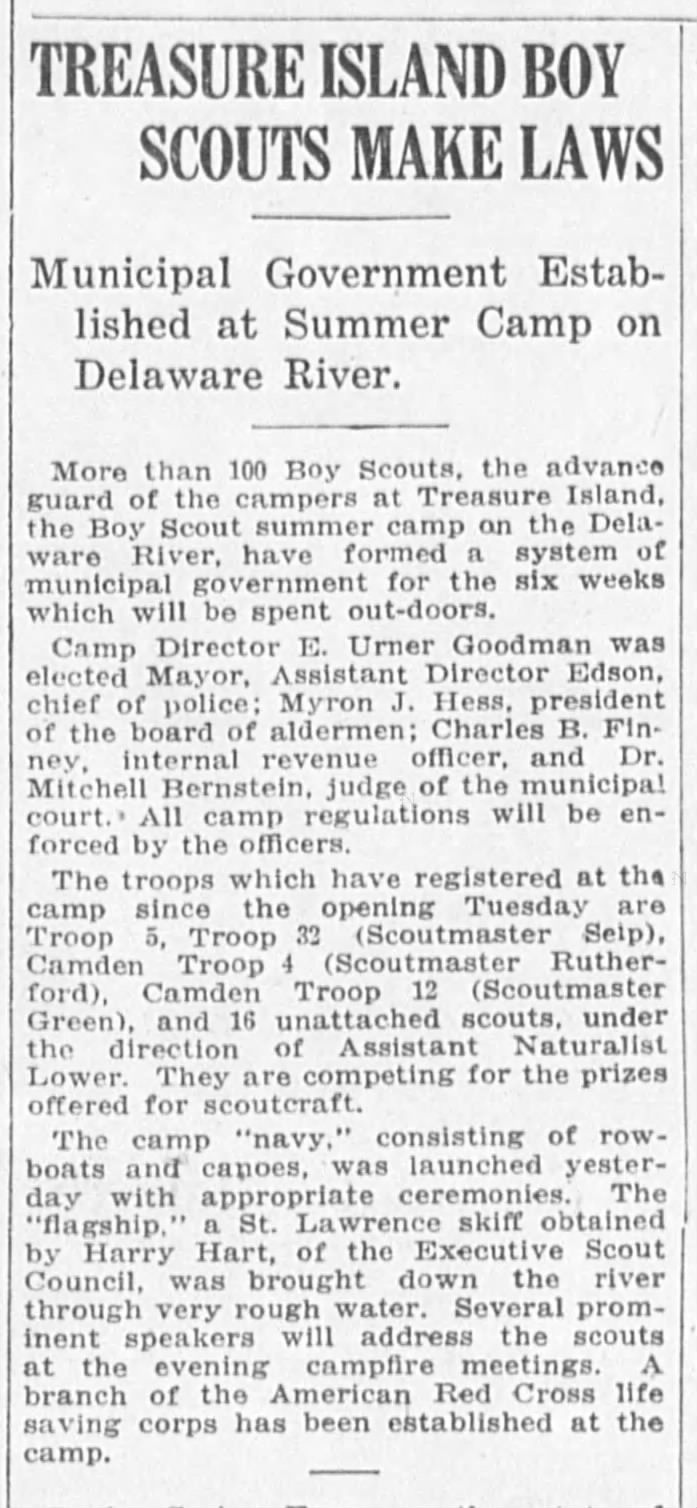 Evening Ledger, Phila PA (July 9, 1915)