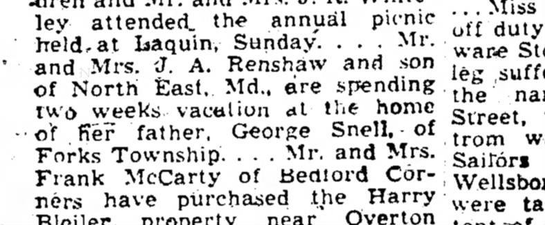Williamsport Sun-Gazette
Williamsport, PA
23 Jul 1949