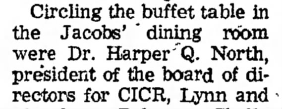 1968 August 9 - president of the board for CICR