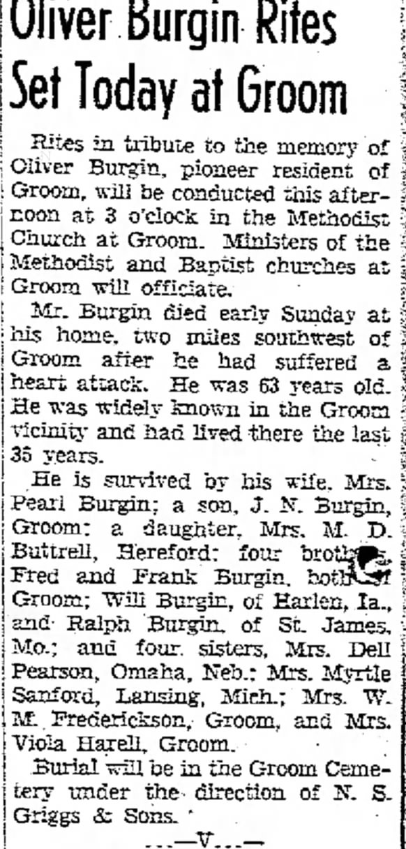 Amarillo Daily News  May 5, 1942 Tue. pg 6
