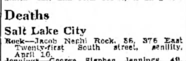 Jacob Nephi Rock