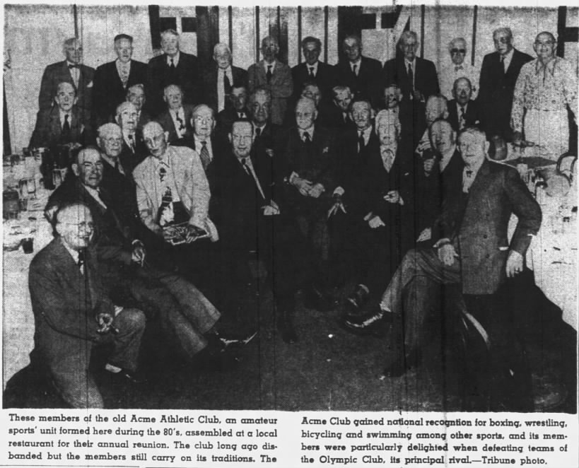 1949 Acme Club reunion