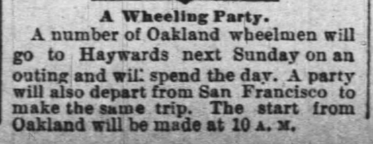 A Wheeling Party.
