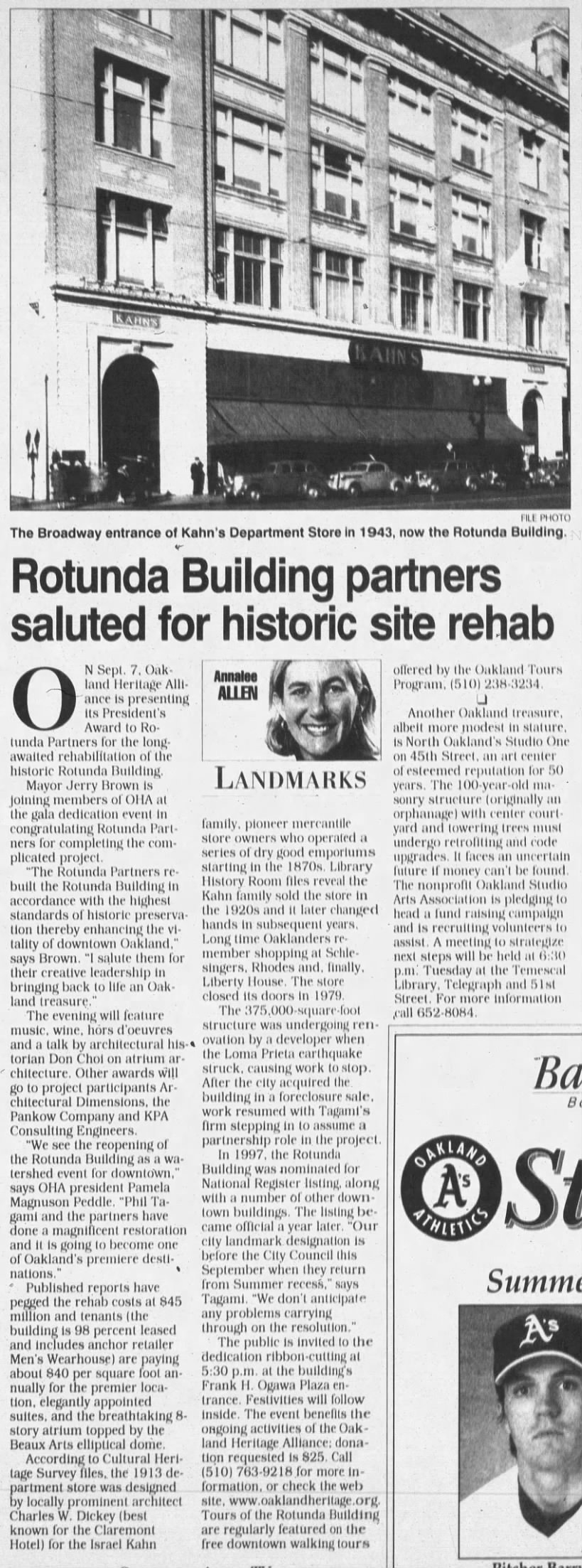 Annalee Allen
Rotunda Building partners saluted for historic site rehab