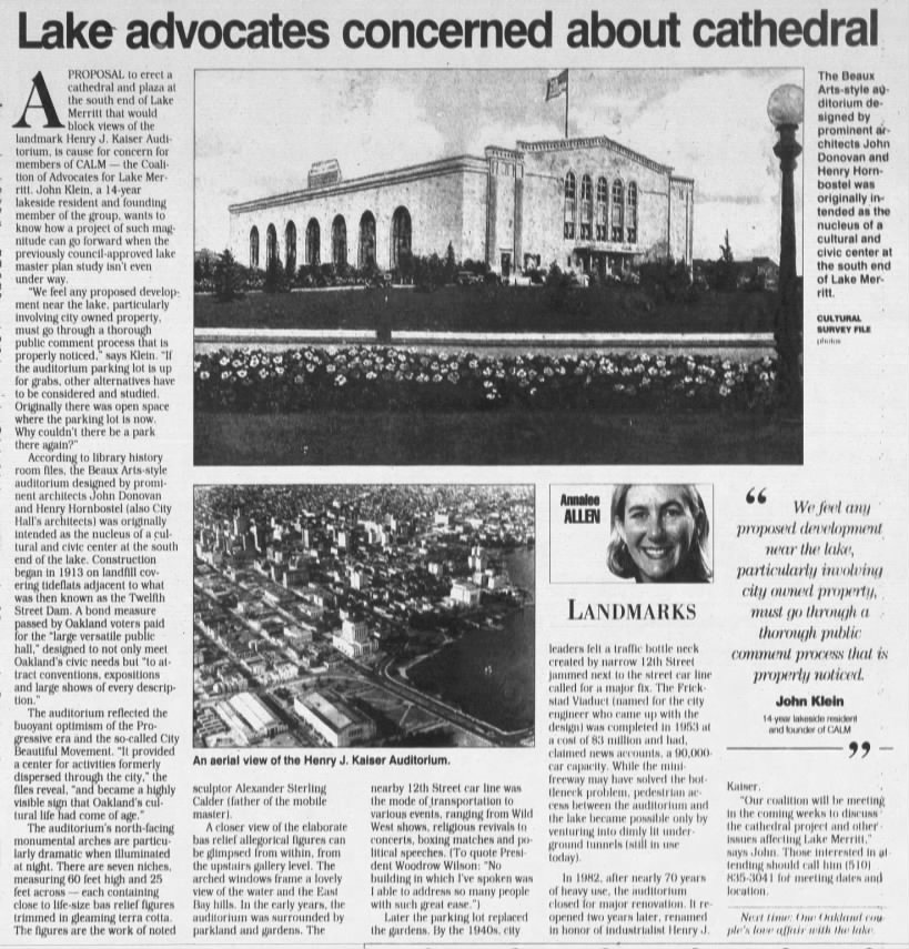 Annalee Allen
Lake advocates concerned about cathedral