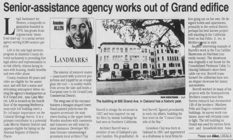 Annalee Allen
Senior-assistance agency works out of Grand edifice, part 1