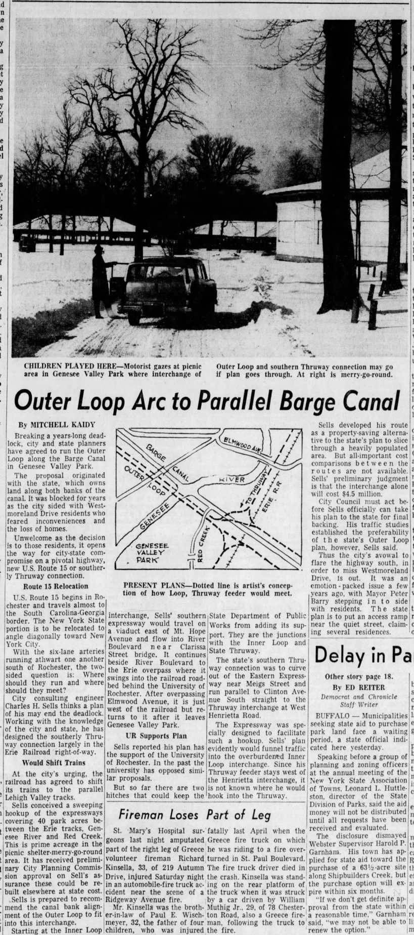 Outer Loop Arc to Parallel Barge Canal,