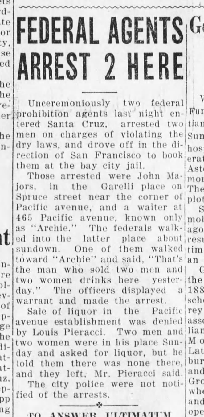 Santa Cruz Evening News, 16 July 1929, Page 3, Column 3