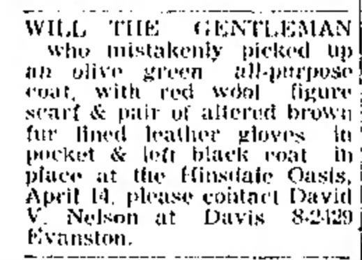 Nelson, DVM 1 - Got his Coat Boosted - The Daily Herald (Chicago), 20 Apr 1961, Thu, p 77