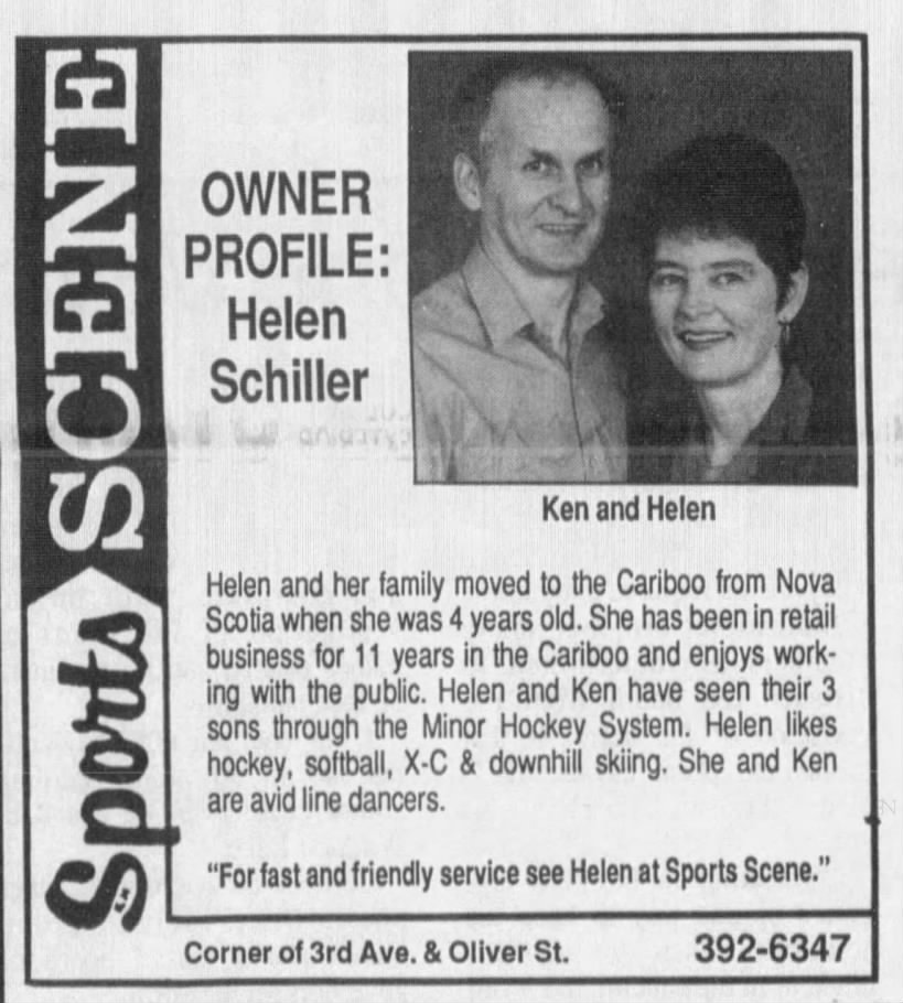 Helen Schiller and Ken Sanford