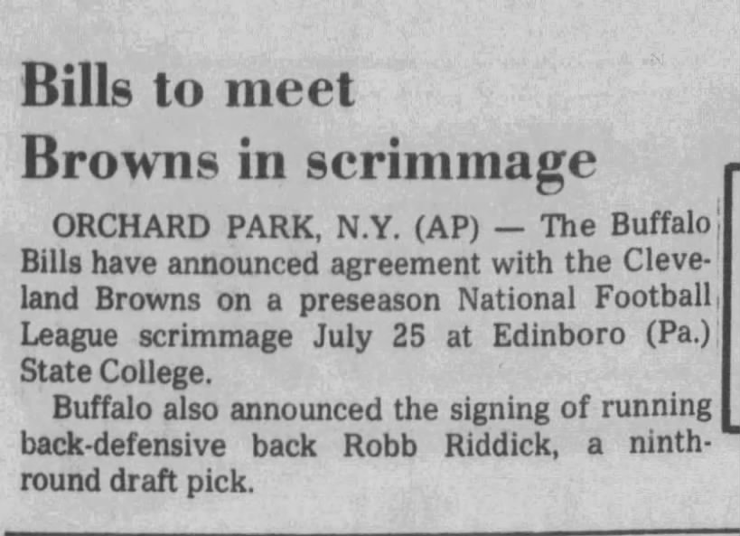 Occupation - Robb Riddick signs with Buffalo Bills