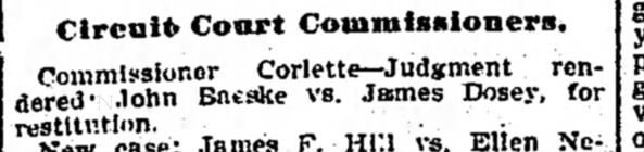 John Baeske - circuit court - Detroit Free Press - 12 November 1902