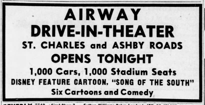 Airway Drive-In grand opening