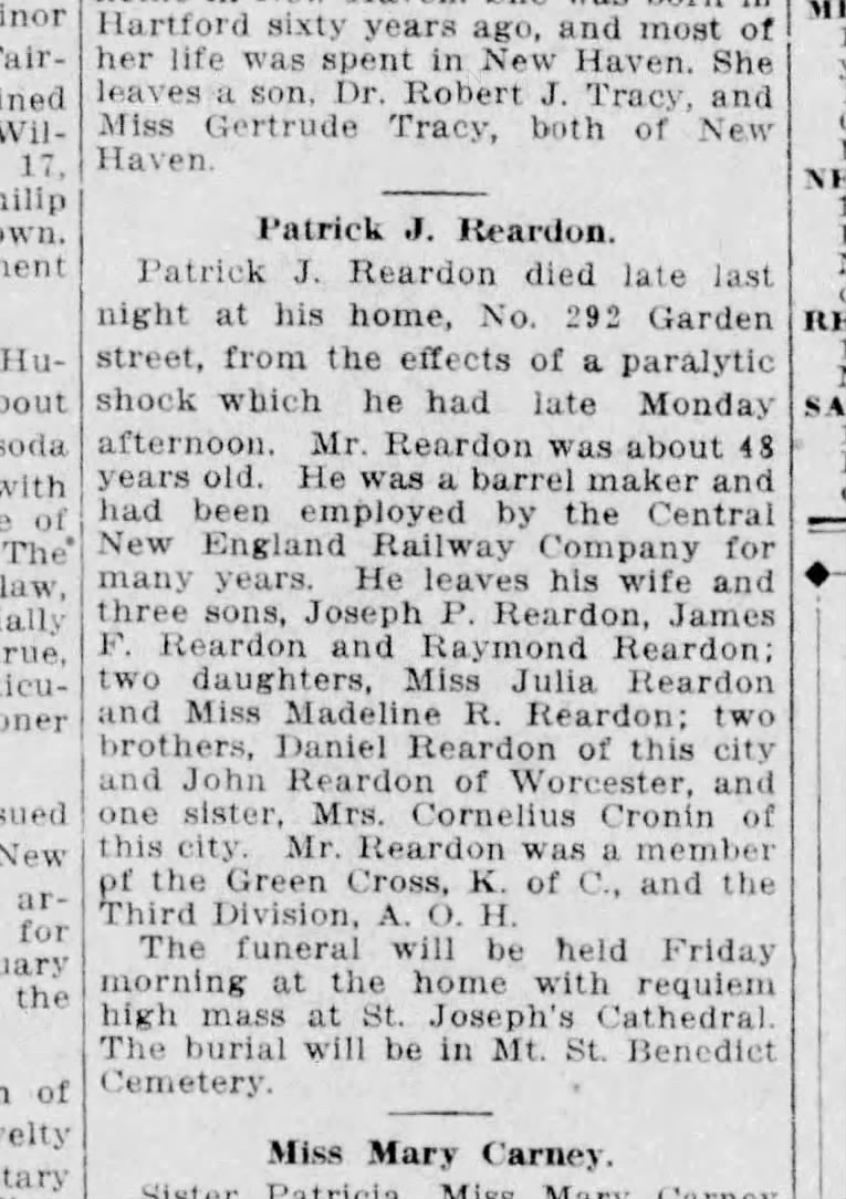 Hartford Courant 12 Nov 1913 Wed