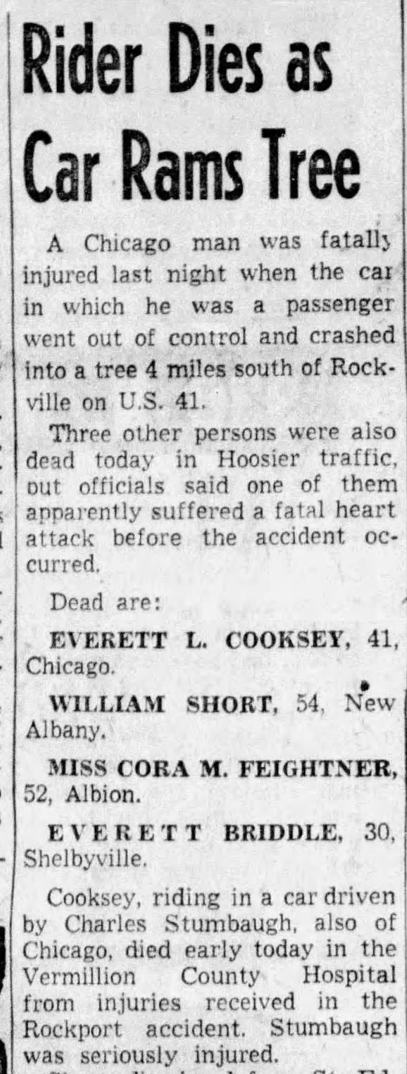 Everett Cooksey Dies of Car Accident Injuries