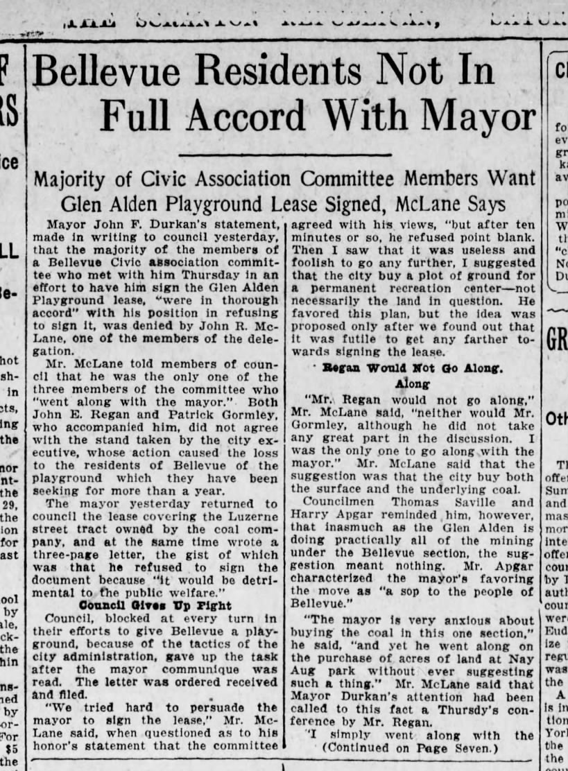 John E Regan Wants Lease Signed Scr Rep July 7 1923 pg 3