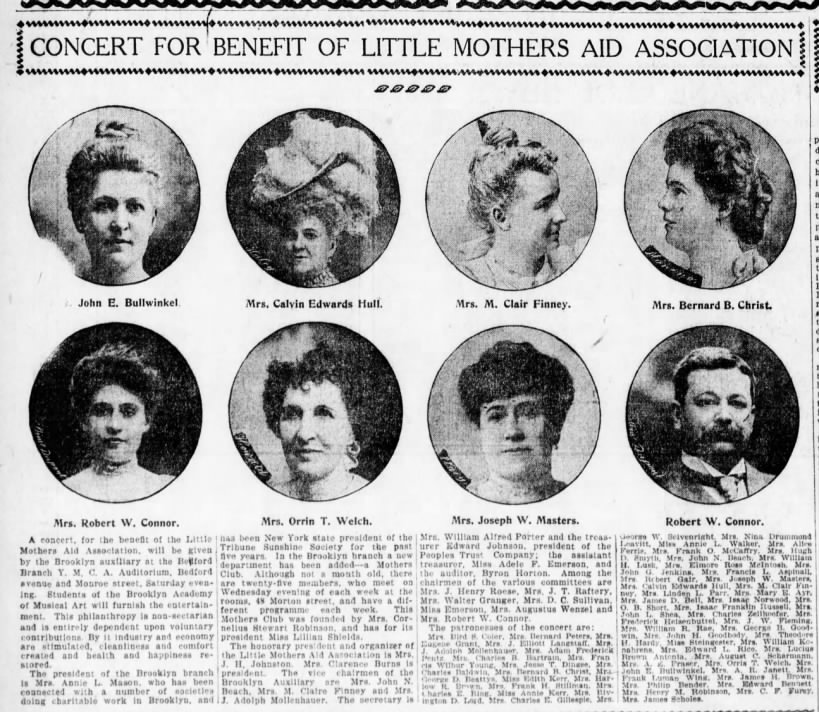 MASTERS Josephine PENNINGTON - 1907 charity event