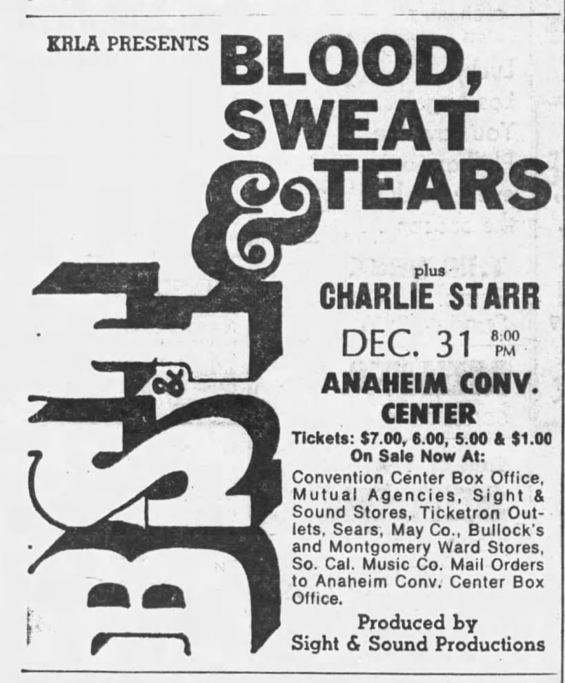 1971-12-05-Blood, Sweat & Tears