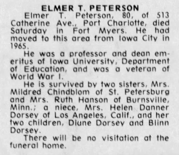 News-Press (Fort Myers, Florida) 20 Feb 1977, p 54.