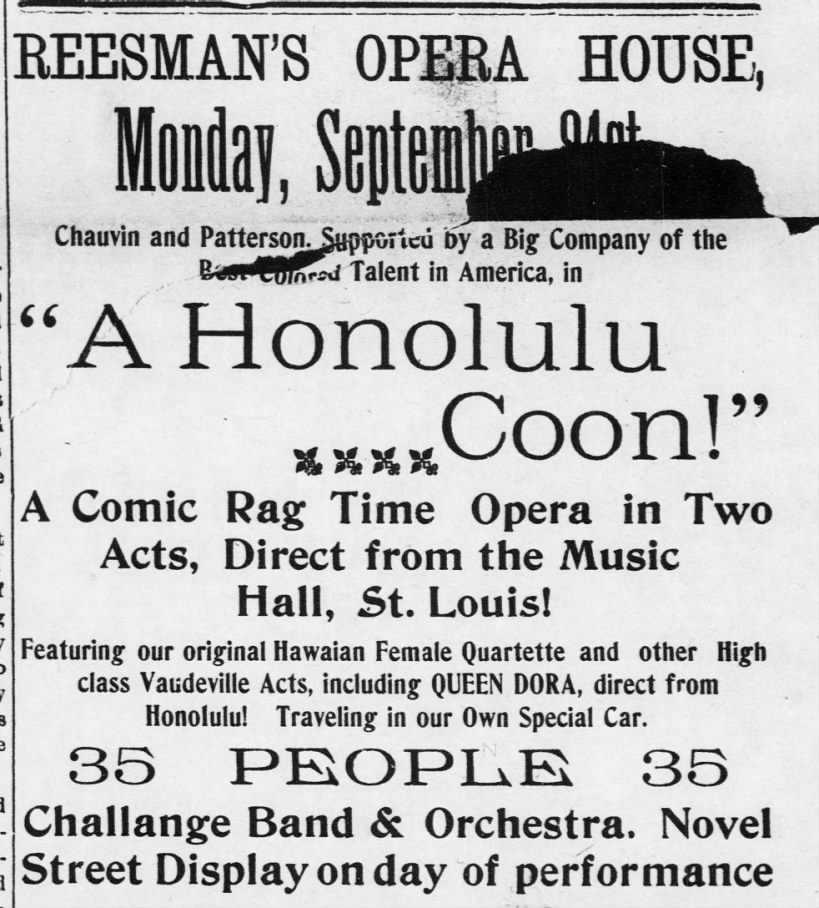 Honolulu Coon Chauvin and Patterson