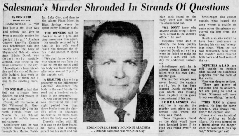 Edwin Dusek murder