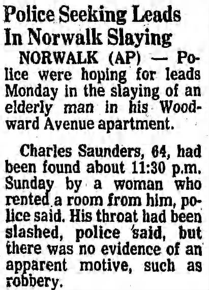 Murder of Charles Saunders