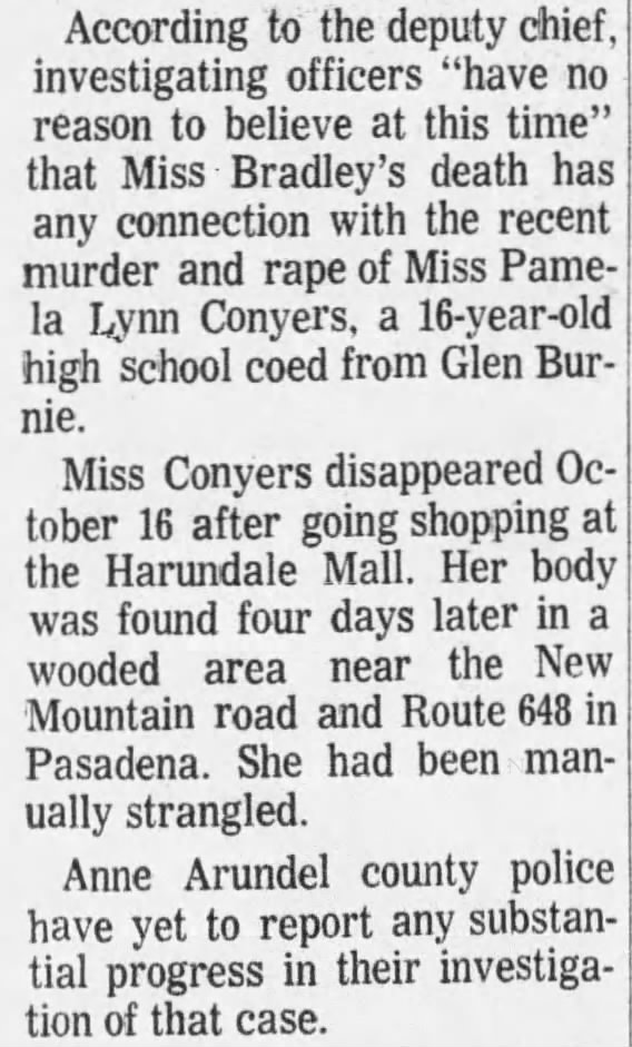 Murder of Pamela Conyers