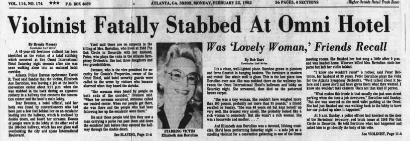 Murder of Elizabeth Bertolino