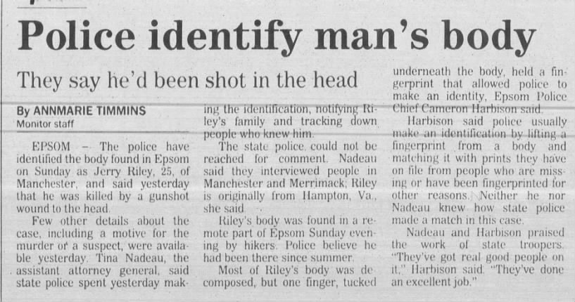 Murder of Jerry Riley