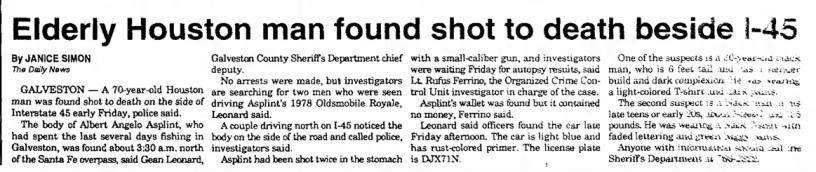 Galveston Daily News 12 Jun 1993