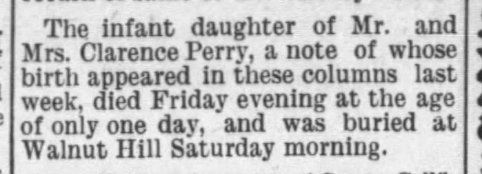 Helen Jeannette Perry - Death/Burial