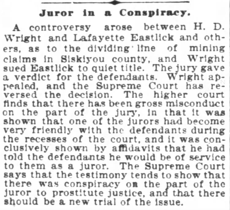 San Francisco Chronicle 28 Jul 1899