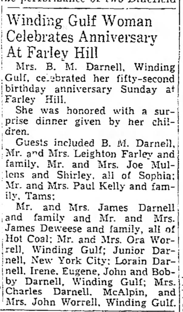 MRS Darnell 2 October 1947