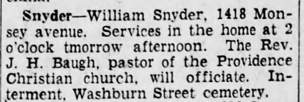 William Snyder Services