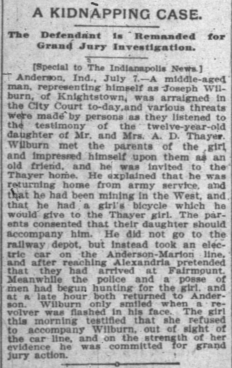 Thayer 7 July 1899
