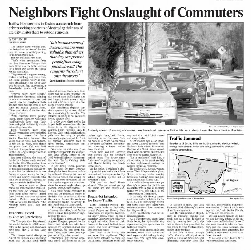 Neighbors Fight Onslaught of Commuters