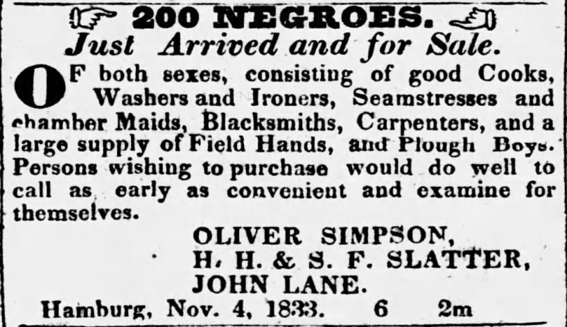 200 Negroes