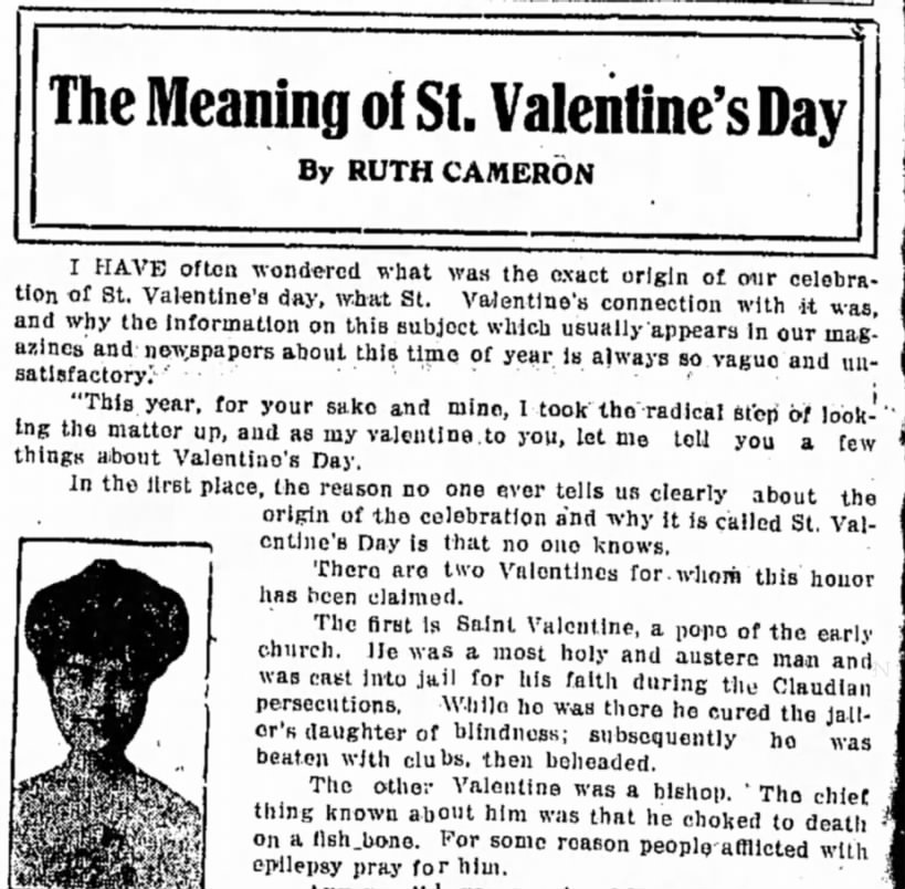 The Meaning of St. Valentine's Day