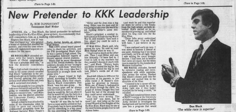 New Pretender to KKK Leadership