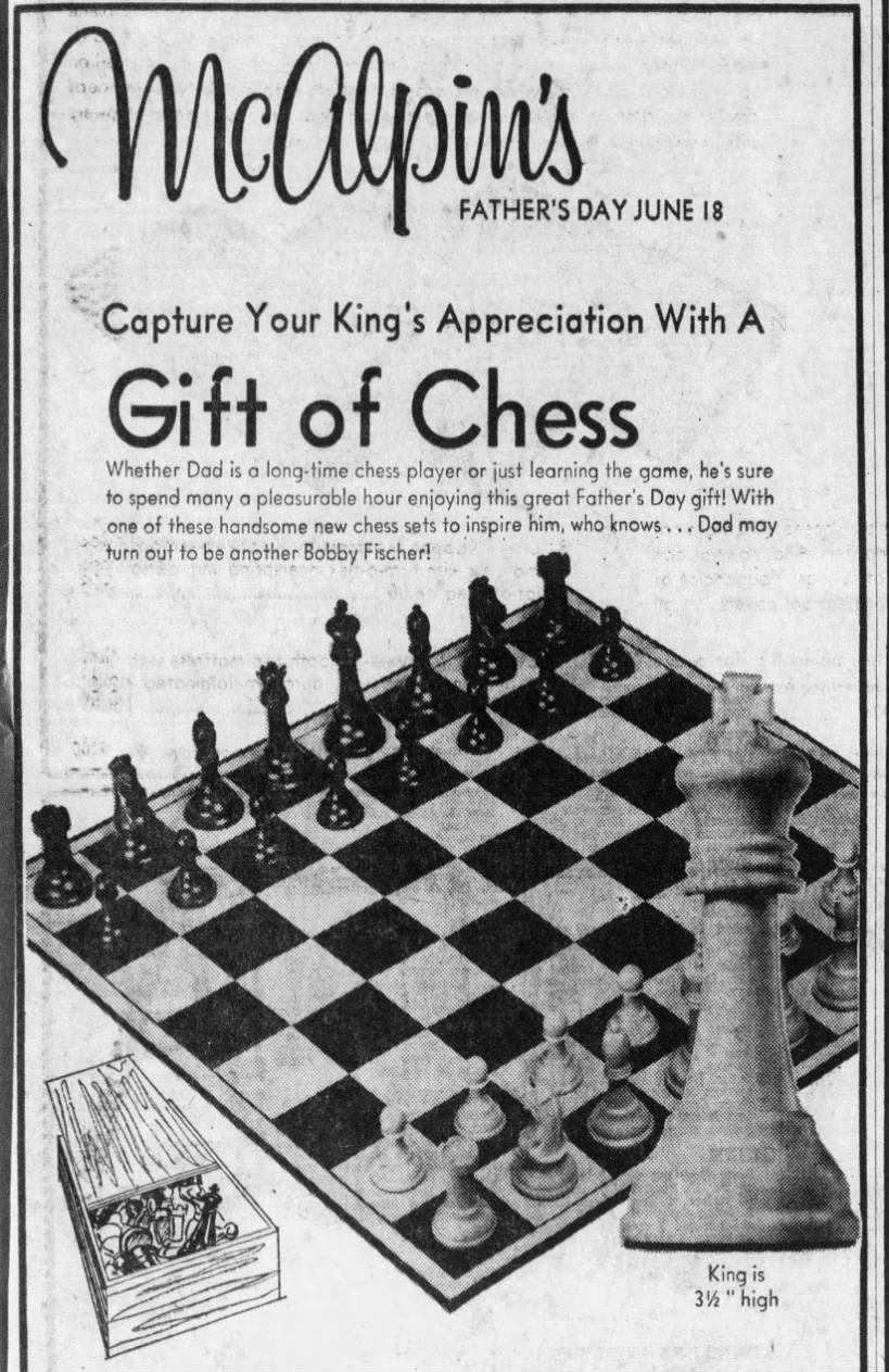 Father's Day Chess Gift