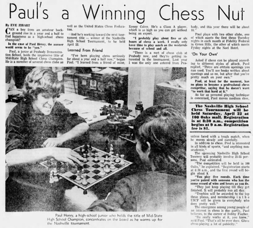Paul's A Winning Chess Nut
